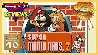 Gaming Delight Reviews | Super Mario Bros. 2 (The Lost Levels) (FDS) #nintendo #mario #retrogaming