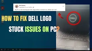 How To Fix Dell Laptop Not Booting , Hard drive Not Detecting| Dell Boot Loop Problem