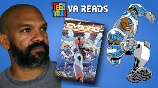 Teen Titans Voice Actor Khary Payton gives an emotional reading of the new DC Cyborg Comic!