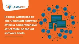 The ConiaSoft software offers a comprehensive set of state-of-the-art software tools