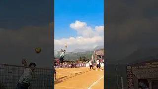 Volleyball 🏐 nepal 🇳🇵 #volleyball #goviral #sports #shortviral #shortfeed