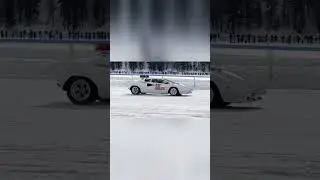 Lamborghini Countach: Police Car Thrills on Snowy St. Moritz 2025