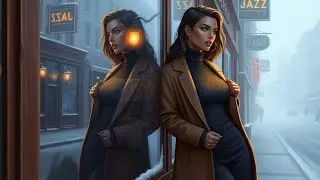 Smooth Night Jazz 🌙 Relaxing Saxophone & Piano | Vintage City Ambience