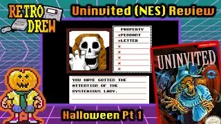 Kemco's Spooktacular Horror Adventure! Uninvited (NES) Review | Retro Drew