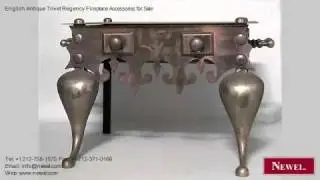 English Antique Trivet Regency Fireplace Accessories for