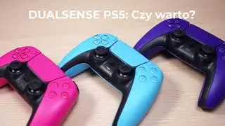 Kontroler DualSense PS5 Starlight Blue &ndash; Recenzja i Unboxing | Czy warto kupić ?