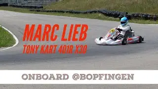 Onboard mit Marc Lieb im Tony Kart X30 - Bopfingen