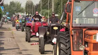 22&deg; Raduno Trattori Rovereto s/S (MO) 2024 - Vintage/New tractors parade - FIAT, JD, Landini, NH...