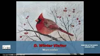 Seattle Co-Arts January 2026 Painting of the Month