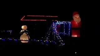Holiday Christmas lights in Tulsa