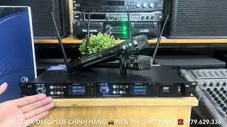 Hát Cực Hay Với Mic DB D550 Plus Chính Hãng Chất Âm Hay Hát Nhẹ Giá Cực Tốt