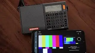 Receiving #COFDMTV encoded picture from a shortwave radio using AM modulation with #Assempix