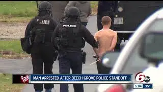 Man in custody after Beech Grove standoff