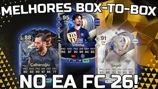 EA FC 26 - Melhores Meio Campistas (Box-to-Box) ATUALIZADO por Faixa de Pre&ccedil;o no Ultimate Team