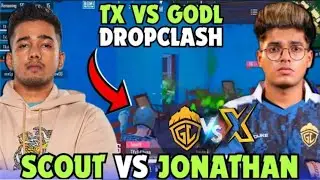 Scout vs Jonathan 🔥 TX vs GodL 4v4 Drop Clash 💛⚡