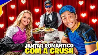 MINHA CRUSH FEZ UM JANTAR ROMÂNTICO PRA MIM! *sera que ela ta gostando de mim!