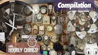 My Clock Collection in 2026: TWO Rooms Of Musical Clocks! | Compilation: Volume 18 (からくり時計の編纂)