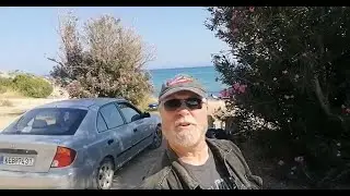 Where is every one? the News from Kefalonia, a trip to Katelios, and cooking a kebab Rudge style