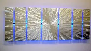 Lighted Wall Art by Metal Artist Brian Jones 