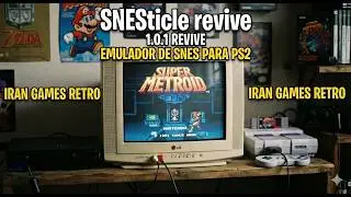 TESTING NES AND SNES GAMES ON SNESTICLE REVIVE 1.0.1 PS2