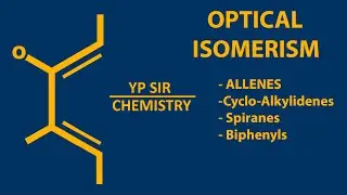 OPTICAL ISOMERISM-6- ALLENES, CYCLO ALKYLIDENES, SPIRANES, BIPHENYLS