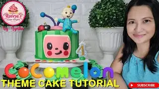 HOW TO MAKE BABY JJ TOPPER/ COCOMELON PASTILLAS FONDANT CAKE TUTORIAL