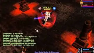 Global Mu Online - Duel Blade Knight vs Dark Lord low level.