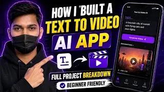 How I Built a Text to Video AI App 🎬 | Full Project Breakdown (Beginner Friendly Guide)
