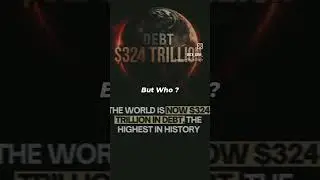 The entire world has a debt of 324 trillion. But whose is this? #dollarization #overcapacity