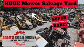 Adam&rsquo;s Small Engine Mower Recyclers TOUR