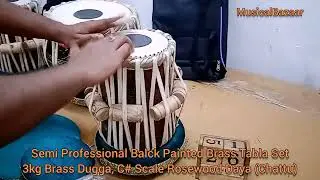 Indian Semi Professional Tabla Drum Set for Students and Beginners