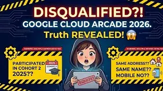 🚨 DISQUALIFIED?! Participated Before in Google Cloud Arcade 2026? Truth REVEALED! 😱  #qwiklabsarcade