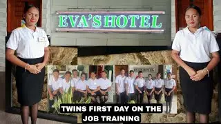 ROADTRIP AND TWINS FIRST DAY ON-THE -JOB TRAINING  MEMORIES