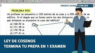 (35/40) Curso termina tu prepa en 1 examen. COLBACH. Matem&aacute;ticas