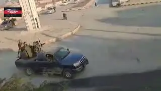 Rebels entering town of Talbiseh in Syria | VIDEO SHOOCKING MOMENT