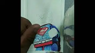 LEGO SUPERMAN💪!!! TIME LAPSE DRAWING!!!