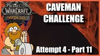 💀 HC CAVEMAN Challenge! 1-60 cave exp only, attempt 4!