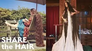 Real-Life Rapunzel And Her Six-Foot Hair | SHARE THE HAIR