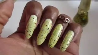 Glitter Holiday Nails