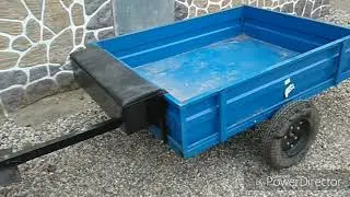 Переделка заводской конструкции прицепа на мотоблок