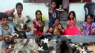 మట్టి బొమ్మలు /పిల్లలు సరదాగా చేసుకొనే మట్టి బొమ్మలు /Matti Bommalu / Children's Soil Clay Toys