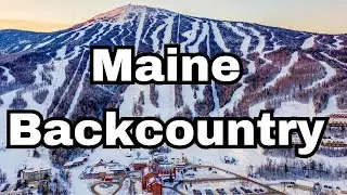 Snowboarding Adventure in Maine's Backcountry