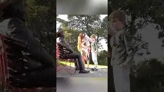 She couldnt stop laughing laughing funnygirl laughter funnyboy prankvideo