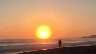 Malibu Beach Sunset Walk at the Colony