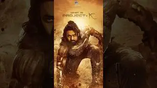 Project K First Look Poster 😱| Prabhas kalki movie glimpse #shorts #projectk #kalki #viral #prabhas