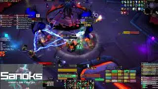 Nox vs Mythic Dark Inquisitor Xanesh - Ny'alotha, the Waking City - Brewmaster Monk