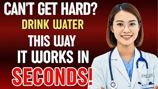 Doctor: Drink Water THIS Way to Improve Your Erection