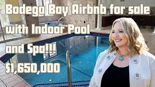 Home/AIrbnb with indoor pool and spa for sale in Bodega Bay