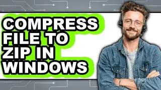 How to Compress File to Zip in Windows (full Guide)