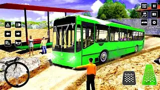 Offroad Mobile Bus Transporter Drive 2021 &ndash; Luxury Bus Hill Coach Driving Simulator Android Gameplay